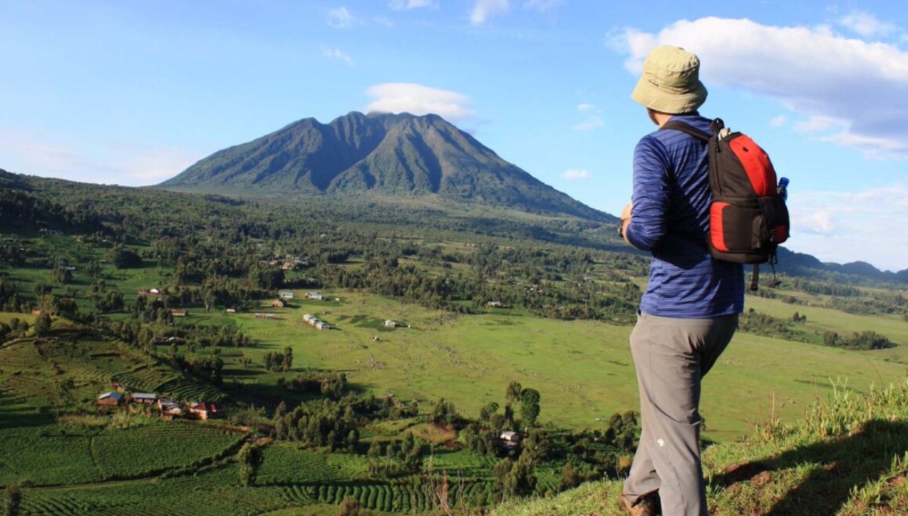 Mount Sabinyo Hiking Experience: The Virunga ranges are home to the extinct volcano Mount Sabinyo. Mount Karisimbi, Muhabura, Bisoke